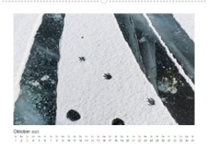 Baikalsee - Eis unter meinen Füßen (Premium, hochwertiger DIN A2 Wandkalender 2023, Kunstdruck in Hochglanz)
