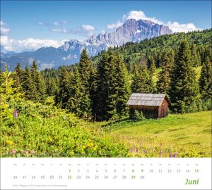 times&more Alpen Bildkalender 2025
