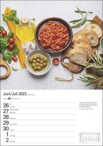 Küchenkalender Wochenplaner 2023