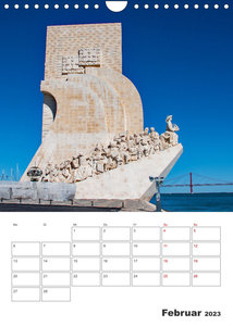 Lissabon - ein Traumreiseziel (Wandkalender 2023 DIN A4 hoch)