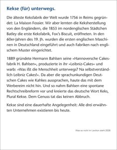 Was so nicht im Lexikon steht Tagesabreißkalender 2026