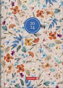 Wochenkalender, Buchkalender, 2024, Botanical, Modell 796, Grafik-Einband