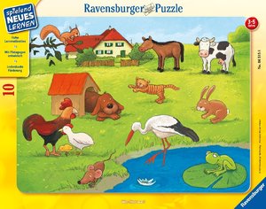 Ravensburger 06515 - Wer frisst was? 10 Teile Puzzle