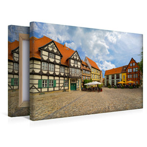 Premium Textil-Leinwand 45 cm x 30 cm quer Ein Motiv aus dem Kalender Quedlinburg Impressionen