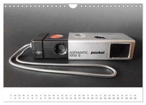 Alte Fotokameras - Kameras von Agfa der Jahre 1928 bis 1980 (Wandkalender 2024 DIN A4 quer), CALVENDO Monatskalender