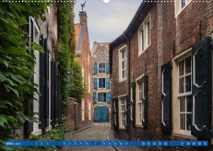 Leer - Das Tor zu Ostfriesland (Premium, hochwertiger DIN A2 Wandkalender 2023, Kunstdruck in Hochglanz)