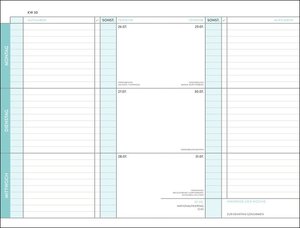 Palmen Schüler-/Studentenkalender A5 Kalender 2022
