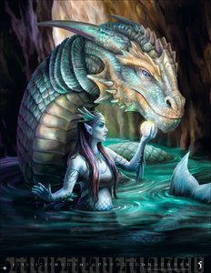 Anne Stokes: Mystic World Posterkalender 2026
