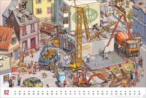 Göbel & Knorr Wimmelbilder Edition Kalender 2026