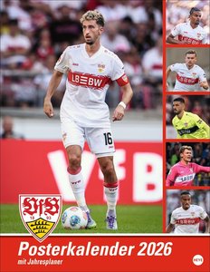 VfB Stuttgart Posterkalender 2026