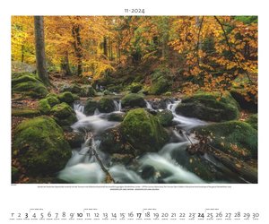 Naturland Deutschland 2024 - Bild-Kalender - Poster-Kalender - 60x50