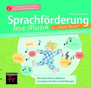 Sprachförderung mit Musik zu \"Paulas Reisen\", CD Extra