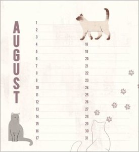 Geburtstagskalender Cats