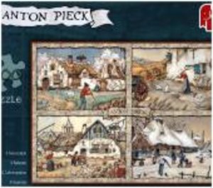 Jumbo 17093 - Anton Pieck, 4 Jahreszeiten, 1000 Teile, Puzzle