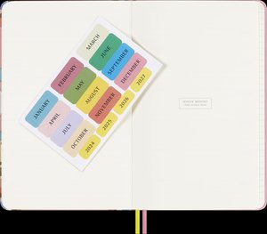 Moleskine Sakura undatierter Wochen Notizkalender, L/A5