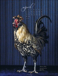 Pretty Chicks. Tier-Wandkalender 2024. Ungewöhnliches Fotokunst-Projekt der Fotografin Tamara Staples. Rasse-Hühner von ihrer besten Seite im Fotokalender 2024. 34x44 cm Hochformat