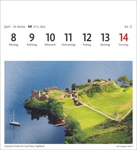 Schottland Sehnsuchtskalender 2026