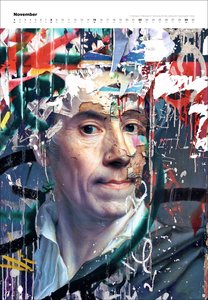 Konrad Art Remix Posterkalender 2026