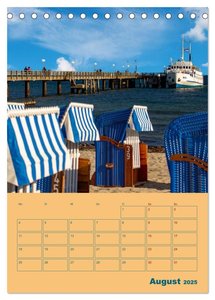 Ostseebad Kühlungsborn Terminplaner (Tischkalender 2025 DIN A5 hoch), CALVENDO Monatskalender