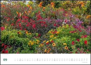 Traumhafte Gartenbeete 2023 - Fotografiert von Clive Nichols - Wandkalender - Format 42 x 29,7 cm - Mit Spiralbindung