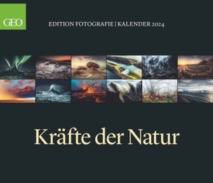 GEO Edition: Kräfte der Natur 2024 - Wand-Kalender - Poster-Kalender - 70x60