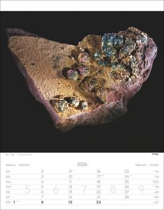 Mineralien Kalender 2026