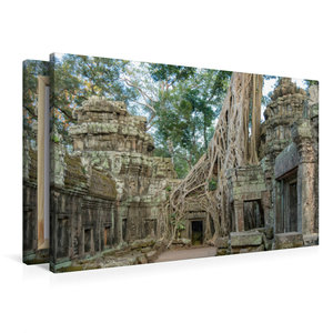 Premium Textil-Leinwand 90 cm x 60 cm quer Angkor, Siem Reap, Kambodscha