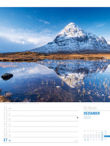 Schottland - Wochenplaner Kalender 2023