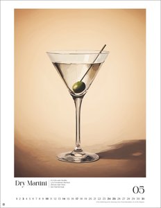 Cocktails Posterkalender 2026