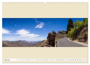 Gran Canaria - Extrabreite Landschaften (Wandkalender 2024 DIN A2 quer), CALVENDO Monatskalender