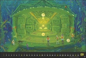 Escape Adventures Wandkalender. Cooles Escape Room Rätsel für Zuhause: Jeden Monat neue Hinweise in einem großen Wandkalender. Ein Muss für alle Fans von Exit Games!