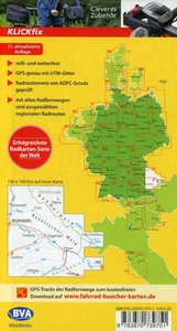 ADFC-Radtourenkarte Bayerischer Wald Donau