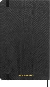 Moleskine 12 Monate Wochen Notizkalender 2024 - Precious & Ethical, Large/A5, Boa Schwarz