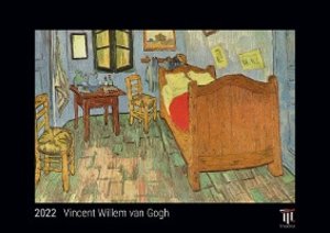 Vincent Willem van Gogh 2022 - Black Edition - Timokrates Kalender, Wandkalender, Bildkalender - DIN A4 (ca. 30 x 21 cm)