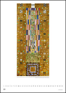 Gustav Klimt 2023 - Kunst-Kalender - Poster-Kalender - 50x70