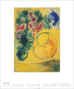 Marc Chagall Kalender 2025