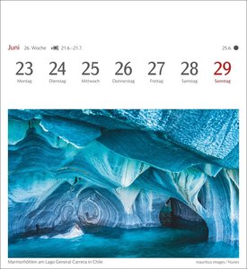 Farben der Natur Postkartenkalender 2025