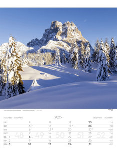 Weltnaturerbe Dolomiten Kalender 2023