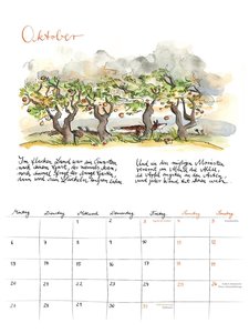 Rilke-Kalender 2025  - Wandkalender