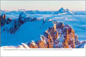 Wilde Alpen Tischkalender 2023