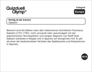 Quizduell Olymp Tagesabreißkalender 2026