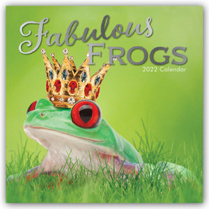 Fabulous Frogs - Fabelhafte Frösche 2022 - 16-Monatskalender