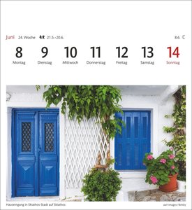 Griechische Inseln Sehnsuchtskalender 2026