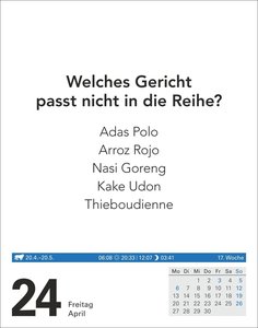 Wissen Tagesabreißkalender 2026