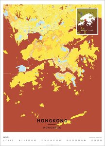 Map Art Kalender 2026