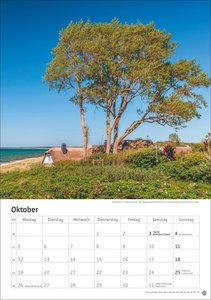 Deutschlands Küsten Kalender 2026