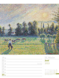 Kunstwelt - Wochenplaner Kalender 2023