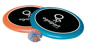 Schildkröt - Ogo Sport Set, Ballspiel, blau-orange, 2 Scheiben je 30,5 cm