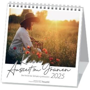 Kleine Auszeit im Grünen 2025 - Postkarten-Kalender