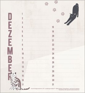 Geburtstagskalender Cats